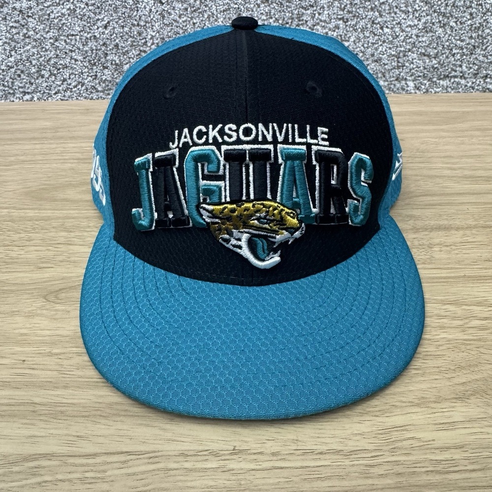 Jacksonville Jaguars 9Fifty Snap Back Hat Cap New Era NFL 100 Patch Football